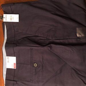 Men's Navy Blue Express Dress Pants